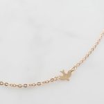Golden finch necklace